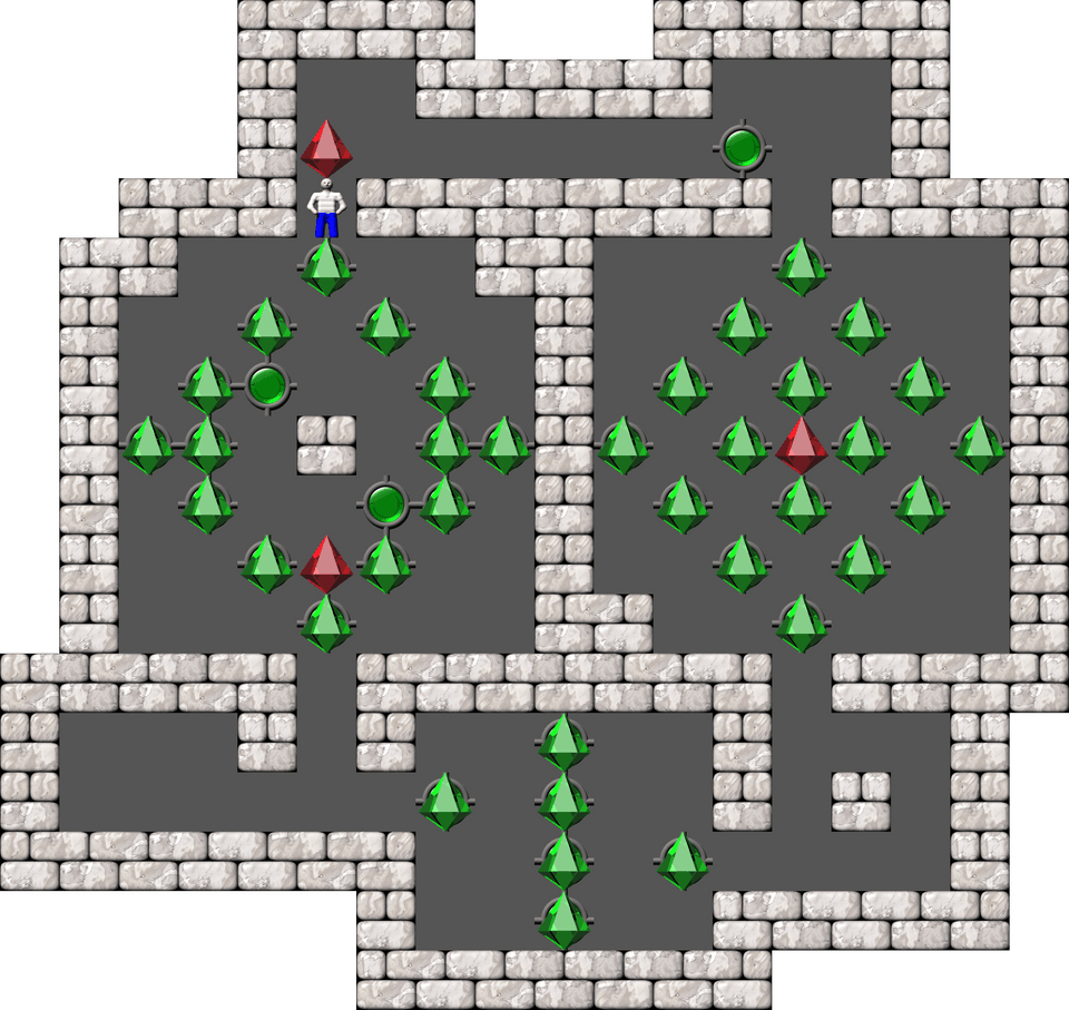 Сокобан Thinking Rabbit Arranged уровень 268